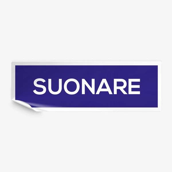 Adesivo suonare