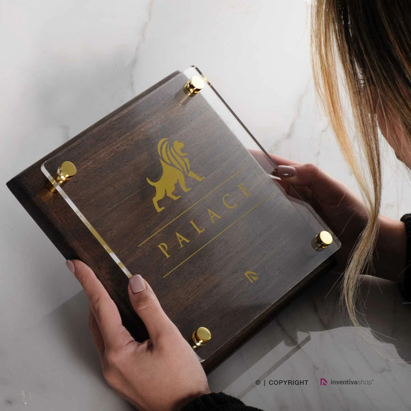 Targa Doppia Lastra Wood