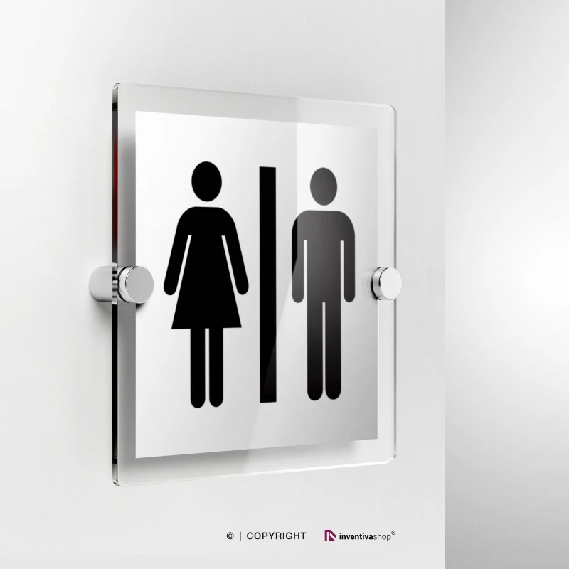 Cartello toilette standard