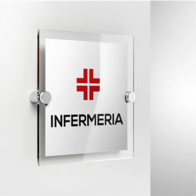Cartello infermeria