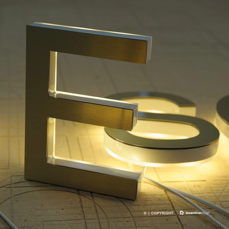 Lettere luminose Backlit Combo