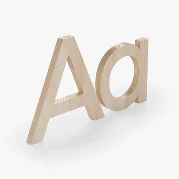 Lettere in Legno