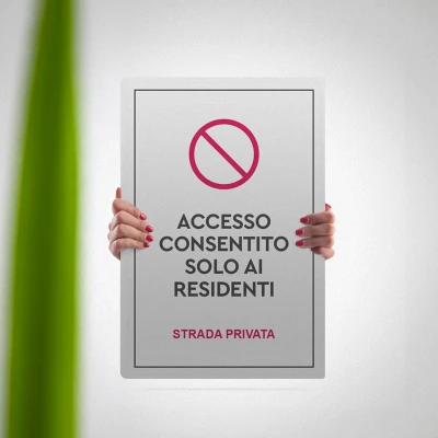 Cartelli strada privata personalizzata