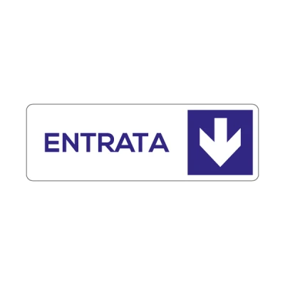 Entrata e freccia giù