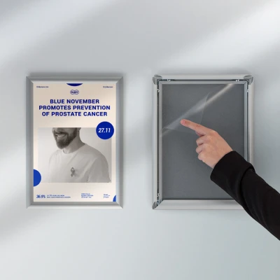Espositori da parete studi medici