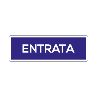 Entrata blu