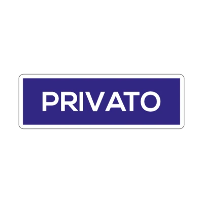 Privato blu