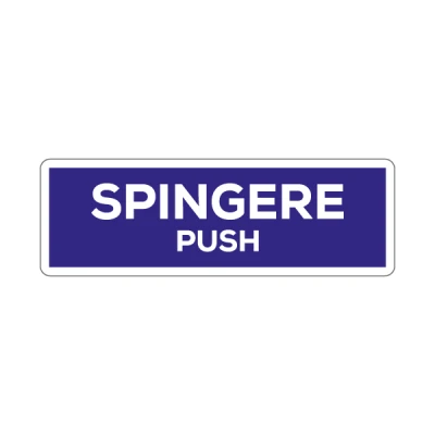 Spingere/ Push blu