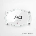 Targa Plexiglass Singola lastra
