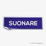 Adesivo suonare