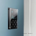 Targa in Plexiglass Doppia Lastra