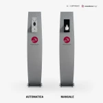 Colonnina dispenser gel personalizzabile