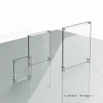 Targa neutra in plexiglass