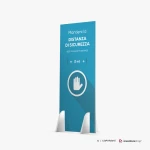 Espositore indicazione distanza