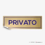 Adesivo privato