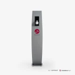 Colonnina dispenser gel personalizzabile