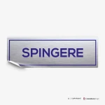 Adesivo spingere