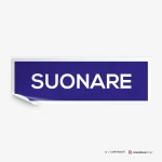 Adesivo suonare