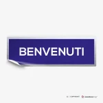 Adesivo benvenuti