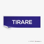 Adesivo tirare